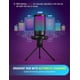 thumbnail image 3 of Microfono Fifine AmpliGame A6V USB RGB Gamer Streaming Podcast YouTube Twitch TikTok PC PS5 Condensador Cardioide Plug Play Con Shock Mount Y Pop Filter, 3 of 6