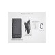 thumbnail image 3 of Batería recargable Powerbank 10.000mAh, carga solar, color negro, 3 of 3