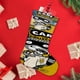 thumbnail image 4 of Carl el Coleccionista Tema: Calcetines de Navidad, fino lino blanco para colgar en escaleras y chimenea, decoración navideña para el hogar, regalo de Navidad.54cm×38cm, 4 of 5