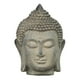 thumbnail image 2 of Buda Cabeza Estatua Zen Estatuilla Fengshui Hogar Escritorio Decoración Escultura, 2 of 3