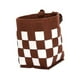 thumbnail image 5 of Cesta Plegable Para Cuadro De Bicicleta, Triciclo Multiusos Para Picnic, Bolsa De Compras, Correa Marrón Y Blanca Para Ciclismo, 5 of 5