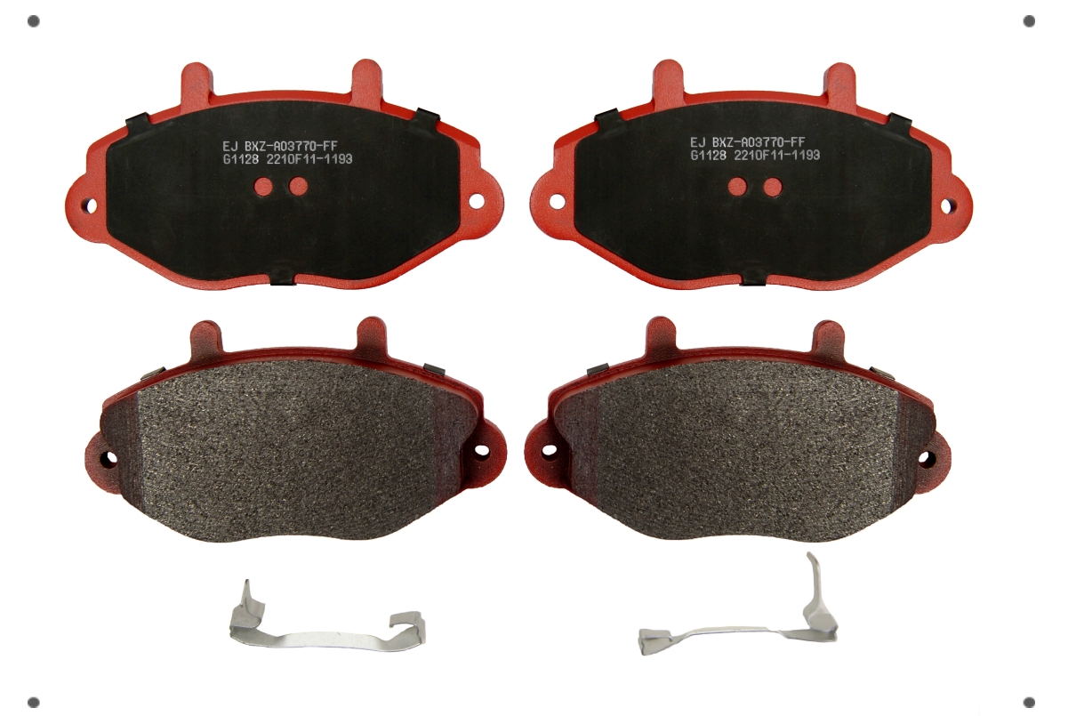 Ital Brakes Pm - Set Pastillas Frenos Ital Brakes Delanteras Para Jmc Touring 2019 2024