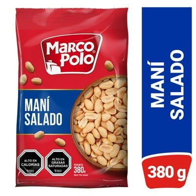 Maní Salado 380 G Marco Polo
