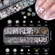 thumbnail image 3 of Flores de mariposa acrílicas 3D para uñas, dijes de oso para uñas, dijes de uñas 3D, accesorios para uñas planas, 24 estilos, gemas AB estrelladas, piedras, perlas, metal dorado, diseños de arte de uñ, 3 of 7
