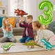thumbnail image 5 of Globo verde con número de 40 pulgadas, globo verde con número 3 y 3 globos de dinosaurio. Globo de dinosaurio para decoración de fiestas infantiles, cumpleaños, baby shower y fiestas temáticas de anim, 5 of 7