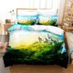 thumbnail image 1 of Science Fiction Enchanted Castle Bedding Set Duvet Cover Bed Set Quilt Cover Pillowcase Comforter Boys Adult, 1 of 5
