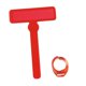 thumbnail image 1 of Tira De Lectura Guiada Tira Transparente De Lectura De Frases Para Suministros De Profesores Rojo, 1 of 4