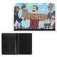 thumbnail image 2 of Sr. Birchum Porta Pasaporte y Cartera de Viaje Premium de Cuero PU, Funda de Pasaporte Bloqueo RFID con Ranuras para Tarjetas de Crédito, Estuche para Libro de Pasaporte para Familia 10cm × 15cm, 2 of 6
