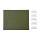thumbnail image 1 of Carpetas colgantes Staples 726597, 5 pestañas, tamaño carta, color verde, 1 of 8