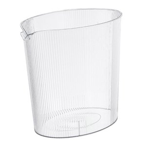 Bothyi - Cubo De Basura Papelera Papelera Papelera Transparente Para Inodoro De Oficina Blanco