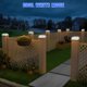 thumbnail image 5 of Luces solares para tapa de poste APONUO 4x4/5x5 IP64 - Pack de 24, 5 of 6