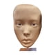 thumbnail image 2 of Cabeza de maniquí de cara de práctica de maquillaje 3D con soporte para práctica de maquillaje de ojos, sombra de ojos, pestañas, accesorios realistas Estilo C, 2 of 5