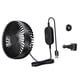 thumbnail image 2 of Ventilador USB Portátil Para Reposacabezas De Coche, Asiento Trasero, 12 V/24 V, Para Camión, Casa, Furgoneta, Color Negro, 2 of 5