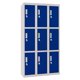 thumbnail image 1 of Locker Metalico 9 Puertas Azul, 1 of 4