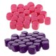thumbnail image 1 of 50 Piezas De Dados En Blanco Opacos D6 Para Juegos De Fiesta D&D RPG Púrpura + Rosa Roja, 1 of 3