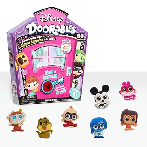 Revelación De Colores De La Serie 7 De Disney Doorables Multi Peek