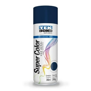 Tekbond - Pintura Acrilica Aerosol 350Ml Uso General Azul Oscuro