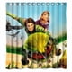 thumbnail image 1 of Cortina de ducha de Anime Mountain Chery Bird con ganchos, tamaño 66 x 72 pulgadas, 1 of 3