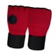 thumbnail image 3 of Vendas de Gel para boxeo, guantes interiores, protección acolchada para manos para hombres y mujeres, correas de muñeca rápidas para Sanda, ejercicio, rojo oscuro, 3 of 5
