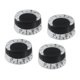 thumbnail image 5 of Perillas De Velocidad De Guitarra 4 Piezas Para Les Paul Black, 5 of 5