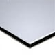 thumbnail image 1 of Plancha Aluminio Compuesto Silver Pe 4mm 0.18 1.22X2.44 mts, 1 of 2