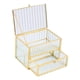 thumbnail image 3 of Jeyry Box De 2 Niveles Caja De Baratijas Transparente Para La Cubierta De Mesa Pulsera, 3 of 5