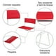 thumbnail image 4 of Silla de Descanso Plegable Rojo, 4 of 6