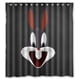 thumbnail image 1 of Cortina de ducha Bugs Bunny con ganchos (167 x 183 cm), 1 of 3