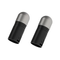 Bothyi - 2 Piezas Dmx512 Terminal Resistor Probador De Luz De Escenario Para Luces De Escenario Luces Par