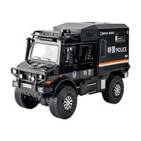 Bothyi - 1:20 Coche Fundido A Presión Vehículo De Puerta Abierta De Juguete Para Coleccionistas Niños Y Niñas Negro