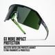 thumbnail image 2 of Gafas de seguridad Jackson Safety Maxview+ Wraparound Black, 2 of 6