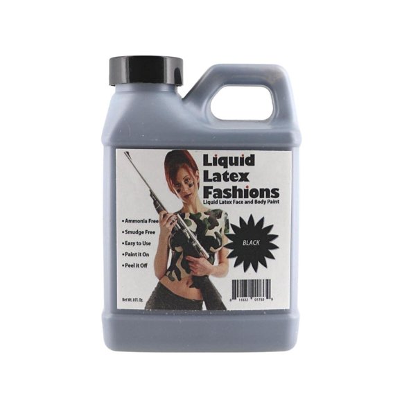 Pintura Corporal de Látex Líquido Fashions 237 ml Negro