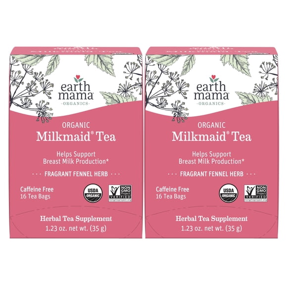 Herbal Tea Earth Mama Organic Milkmaid® 32 bolsitas de té