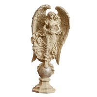Bothyi - Resina Angel Wing Figuras Estatua Escultura Artesanía Dormitorio Decoración Accesorios Beige