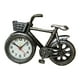 thumbnail image 3 of Reloj De Bicicleta Estilo Retro Clásico Decoración Pequeña Forma De Bicicleta Despertador Plata, 3 of 3