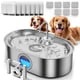 thumbnail image 1 of Fuente de agua para perros ECOCONUT 13L de acero inoxidable para perros grandes, 1 of 9