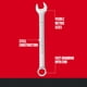 thumbnail image 3 of Juego de llaves CRAFTSMAN Metric Combination de 11 piezas CMMT10947, 3 of 3