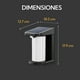 thumbnail image 4 of Aplique Solar Vertical Contra Agua Con Base Con Sensor Movimiento, 4 of 7
