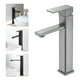 thumbnail image 1 of Llave Lavamanos Alta Grifo Monomando Acero Inoxidable Plata, 1 of 5