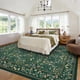 thumbnail image 2 of Alfombra de área AMADA HOMEFURNISHING 244 x 305 cm lavable con diseño floral, 2 of 9