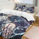 thumbnail image 1 of One-Punch Man Anime Home Bed 3-piece Set Classic Japanese Anime Polyester Wash Student Dormitory Set, 1 of 5