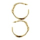thumbnail image 2 of 2x Pendientes Irregular Hermoso Simple único Joyas Mujer Talla L Oro, 2 of 5