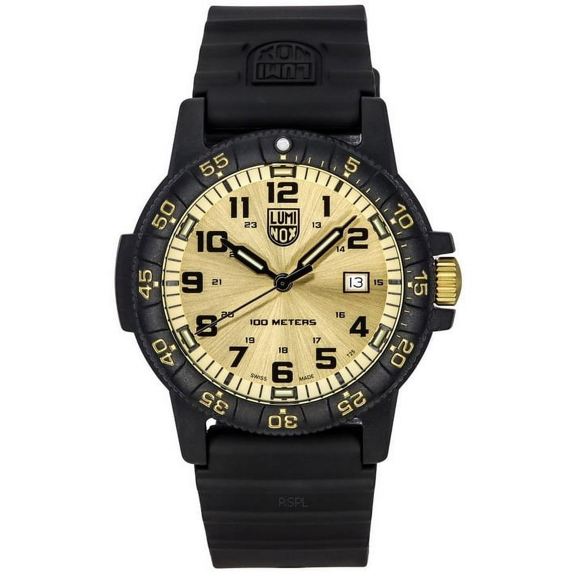 Luminox - Reloj Leatherback Sea Turtle Giant Negro De 44mm Para Hombre 0325.gp