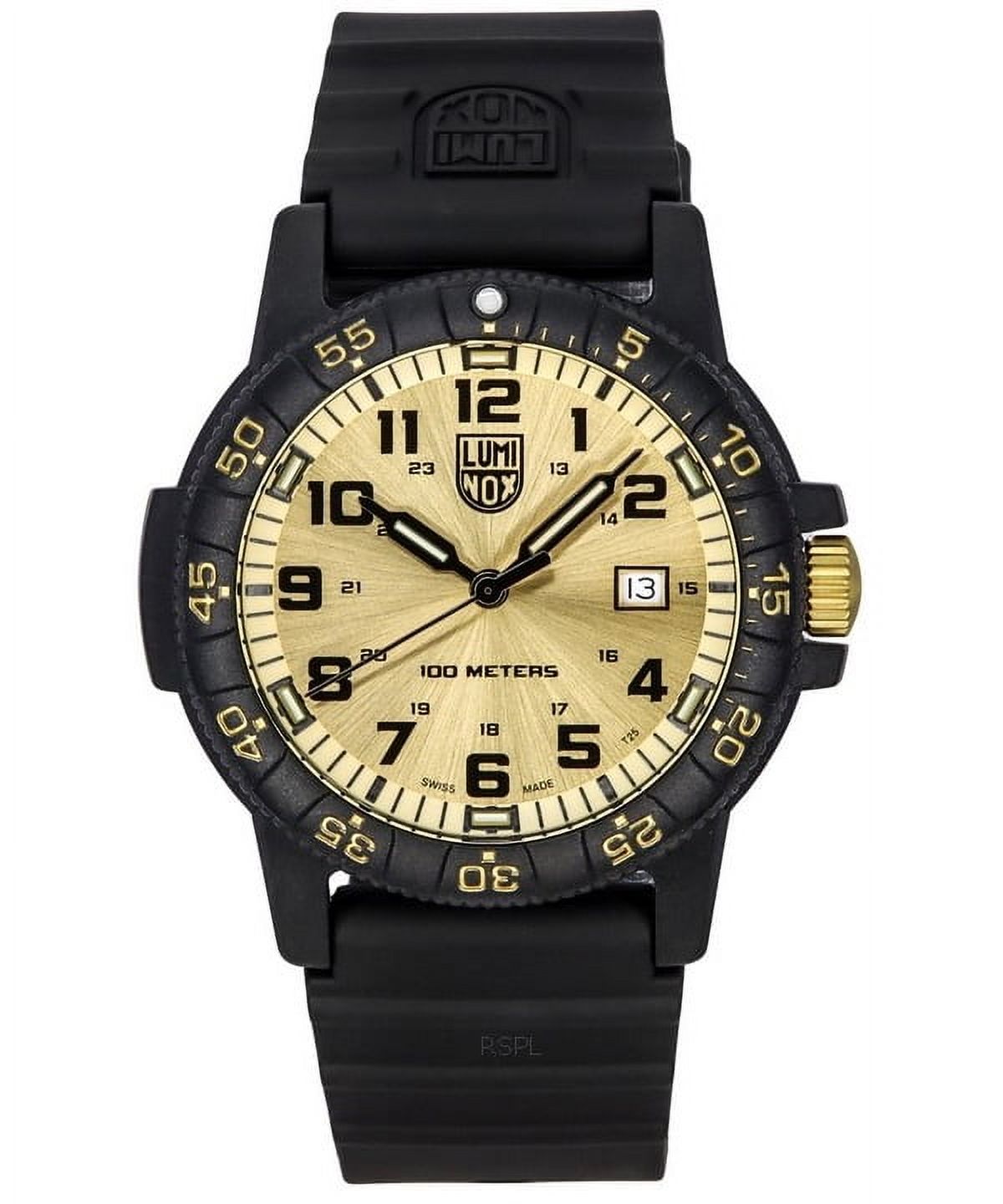 Luminox - Reloj Leatherback Sea Turtle Giant Negro De 44Mm Para Hombre 0325.Gp