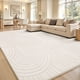 thumbnail image 1 of ALFOMBRA Sour Lemon 244x152 cm Crema Moderna Lavable, 1 of 6