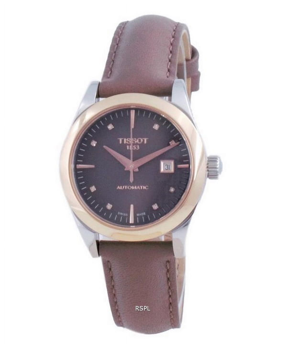 Reloj Tissot T-My Lady 18K Gold Diamond Accents Automatic T930.007.46.296.00 T9300074629600 Women'S Watch