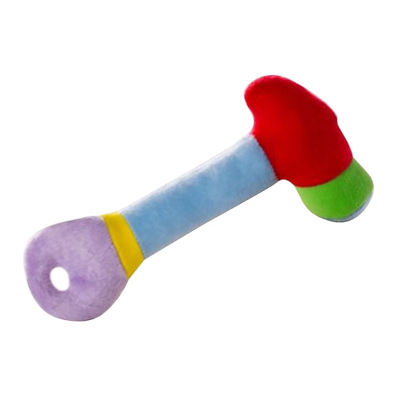 Martillo Relleno De Dibujos Animados, Juguete De Peluche, Bebé Suave Para Niños, Regalo De Cumpleaños Para Niños Pequeños