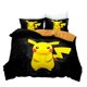 thumbnail image 1 of Pokemon Cartoon Bedding Set Cute Pikachu 3D Printing Home Decoration Pillowcase Quilt Cover Gift To Family and Friends Bed Sheets, 1 of 5
