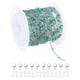 thumbnail image 1 of Cadena de Cuentas de Acero Inoxidable Uxcell, 16.4 Pies/5M Cable de Enlace de Joyería Esmaltada (Plata/Verde Pino, Paquete de 1), 1 of 6