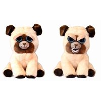 Peluche Feisty Pets Perro Pug Manny 8,5 Cm